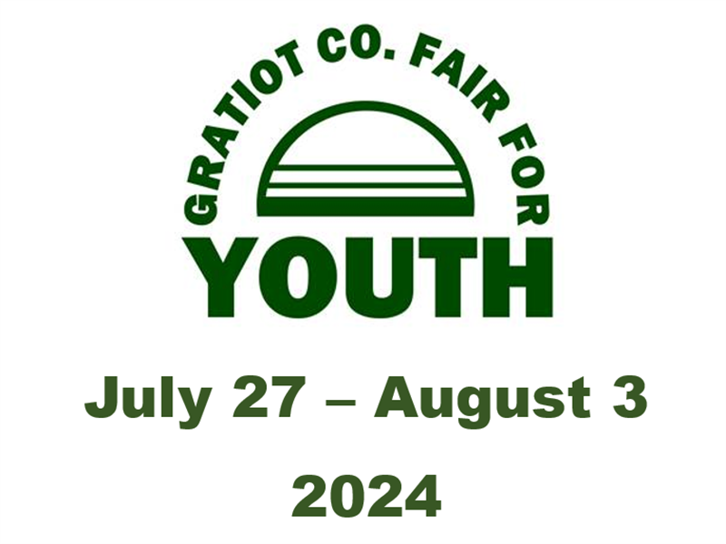 Logo for 2024 Gratiot County Fair For Youth